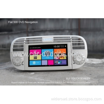 Fiat 500 Dvd Navigation Radio Tv Bluetooth Mp3 And Blue &amp; Me System 